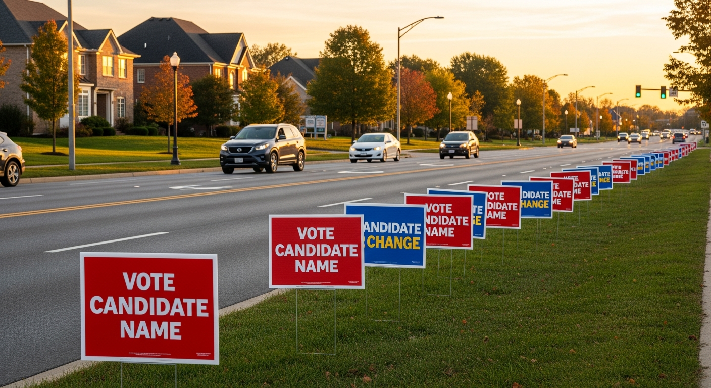 Deployed Campaign American Field Operations | Nationwide Yard Sign Deployment